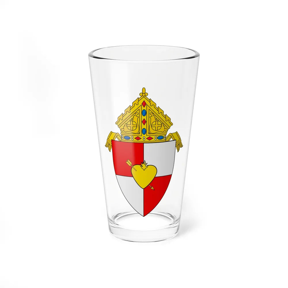 Roman Catholic Diocese of Diocese of St Augustine - Pint Glass 16oz-16oz-Go Mug Yourself