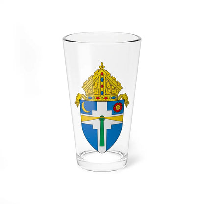 Roman Catholic Diocese of Victoria in Texas - Pint Glass 16oz-16oz-Go Mug Yourself