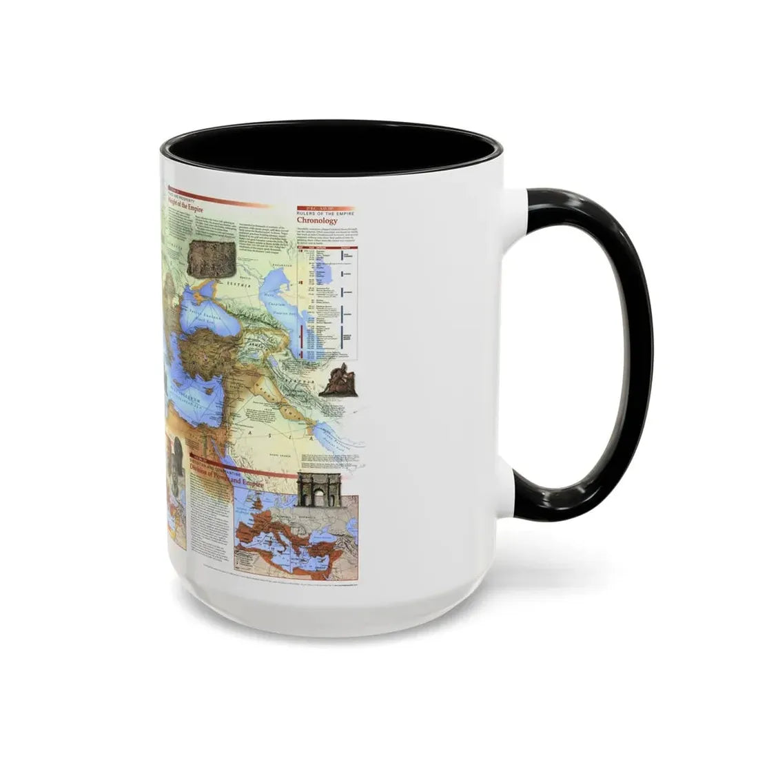 Roman Empire (1997) (Map) Accent Coffee Mug - Go Mug Yourself