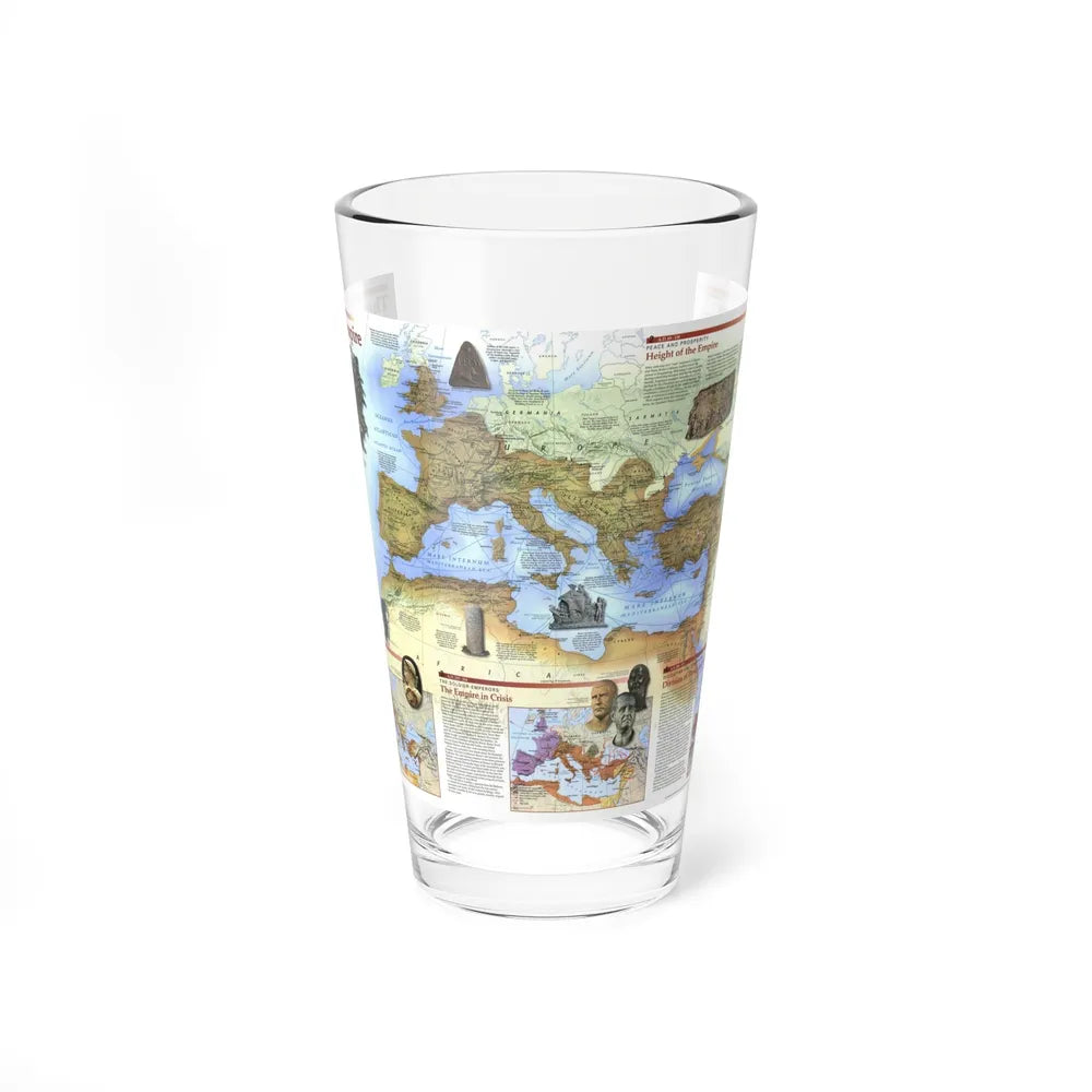 Roman Empire (1997) (Map) Pint Glass 16oz-16oz-Go Mug Yourself