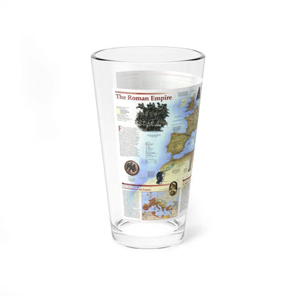 Roman Empire (1997) (Map) Pint Glass 16oz-Go Mug Yourself