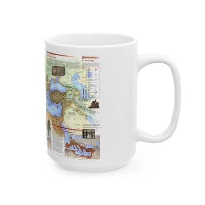 Roman Empire (1997) (Map) White Coffee Mug-Go Mug Yourself