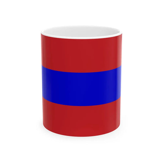 Roman Orthodox Christian Merchant Flag 1453-1793 (Greece) White Coffee Mug 11oz - Go Mug Yourself