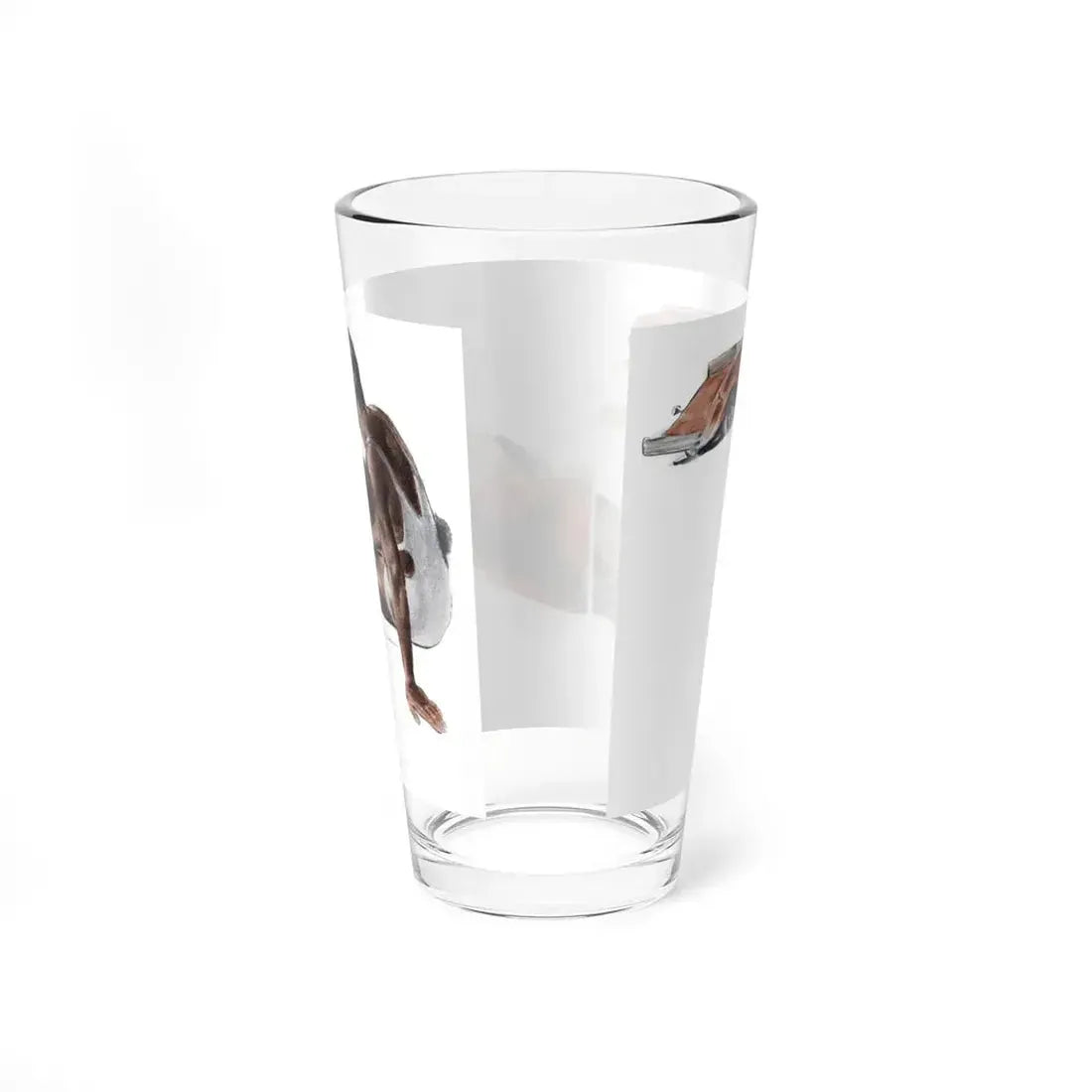 Romance 3.2 (2), Cosmopolitan, January 1934 (Magazine Illustration) Pint Glass 16oz - Go Mug Yourself