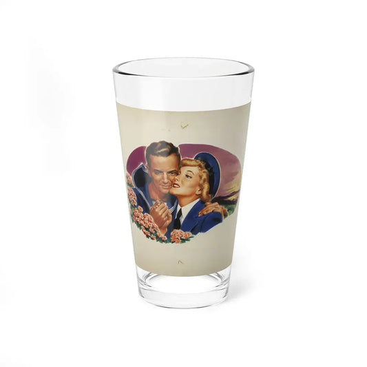 Romance Illustration_1 (Magazine Illustration) Pint Glass 16oz 16oz - Go Mug Yourself