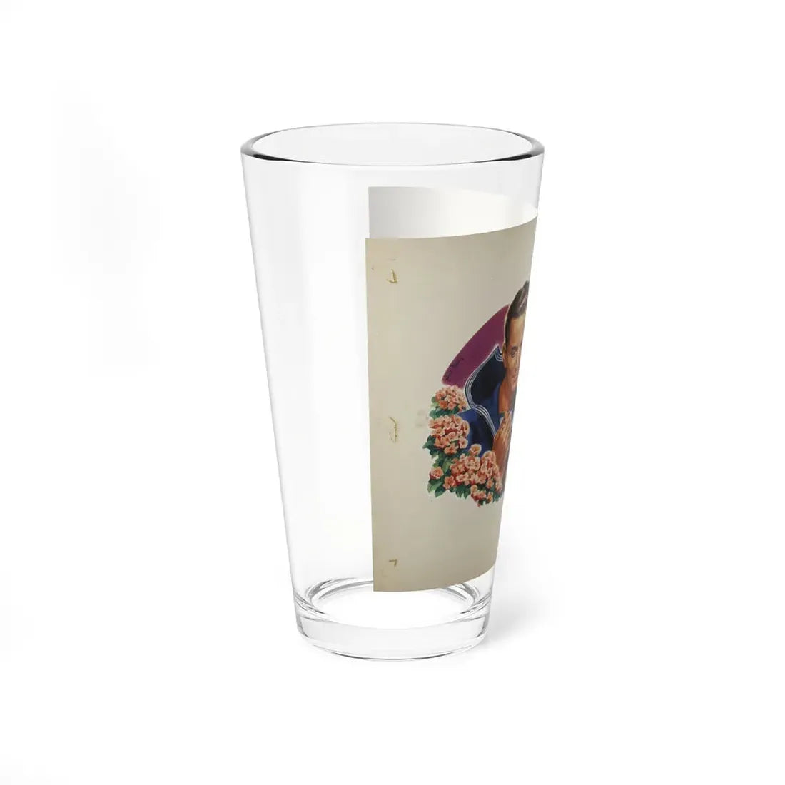 Romance Illustration_1 (Magazine Illustration) Pint Glass 16oz - Go Mug Yourself