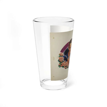 Romance Illustration_1 (Magazine Illustration) Pint Glass 16oz - Go Mug Yourself