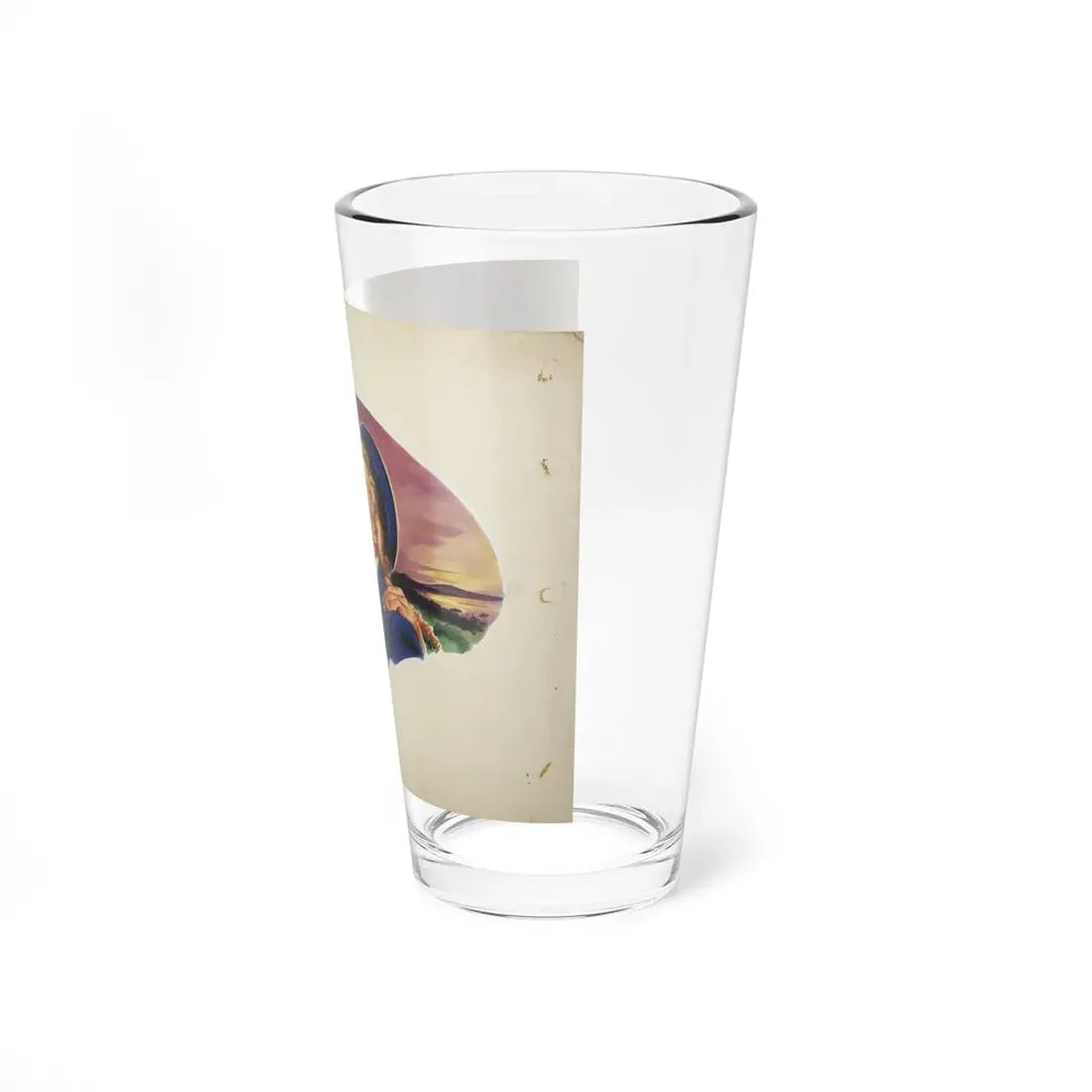 Romance Illustration_1 (Magazine Illustration) Pint Glass 16oz - Go Mug Yourself