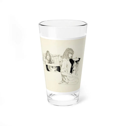 Romance Story Illustration (1) (Magazine Illustration) Pint Glass 16oz-16oz-Go Mug Yourself