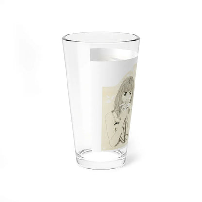 Romance Story Illustration (2) (Magazine Illustration) Pint Glass 16oz-Go Mug Yourself