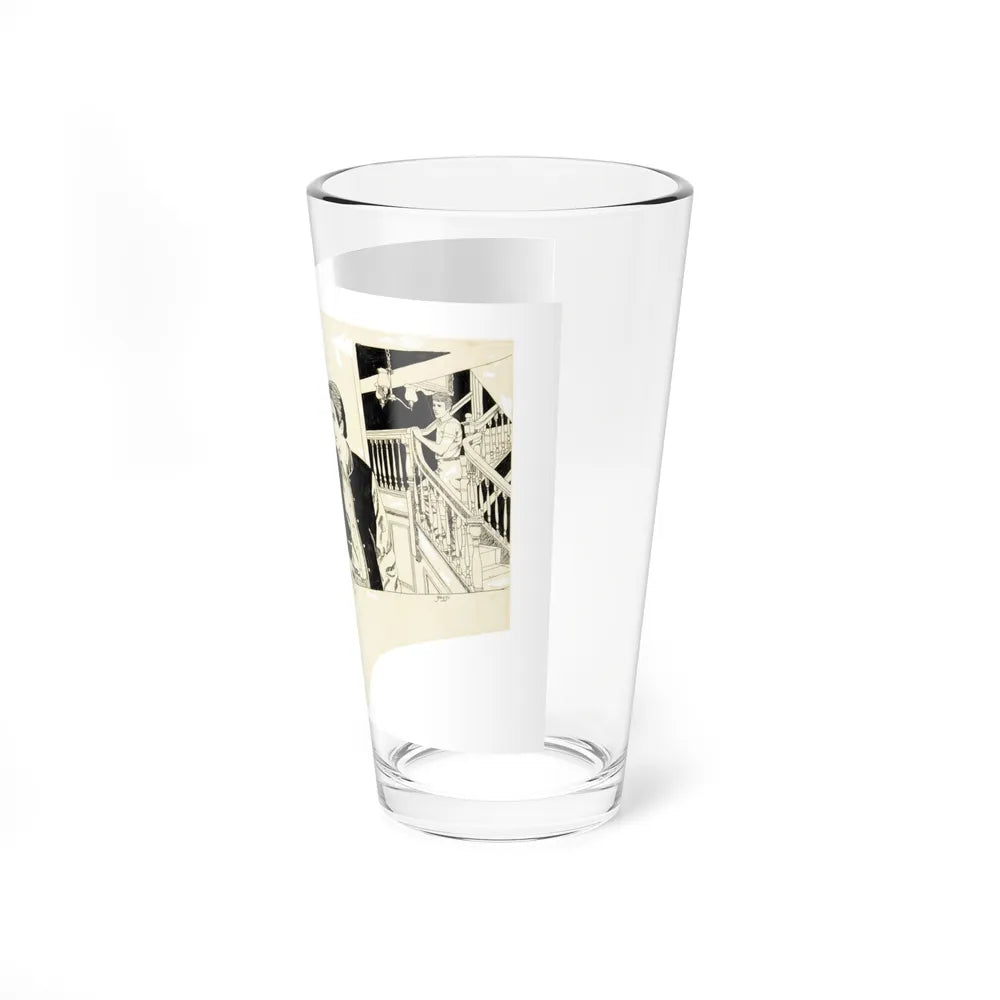 Romance Story Illustration (2) (Magazine Illustration) Pint Glass 16oz-Go Mug Yourself