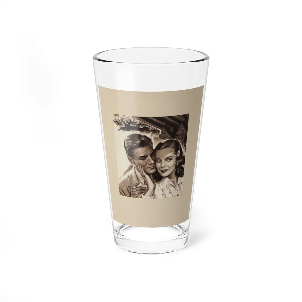 Romance Story Illustration_2 (Magazine Illustration) Pint Glass 16oz-16oz-Go Mug Yourself