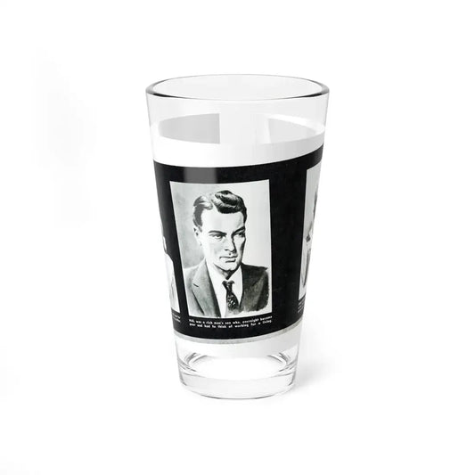 Romance was my Racket, Complete Detective Cases, January 1947 (Magazine Illustration) Pint Glass 16oz 16oz - Go Mug Yourself
