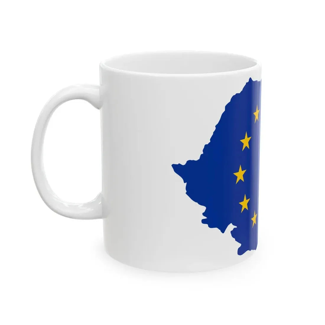 Romania EU (Oman) White Coffee Mug - Go Mug Yourself