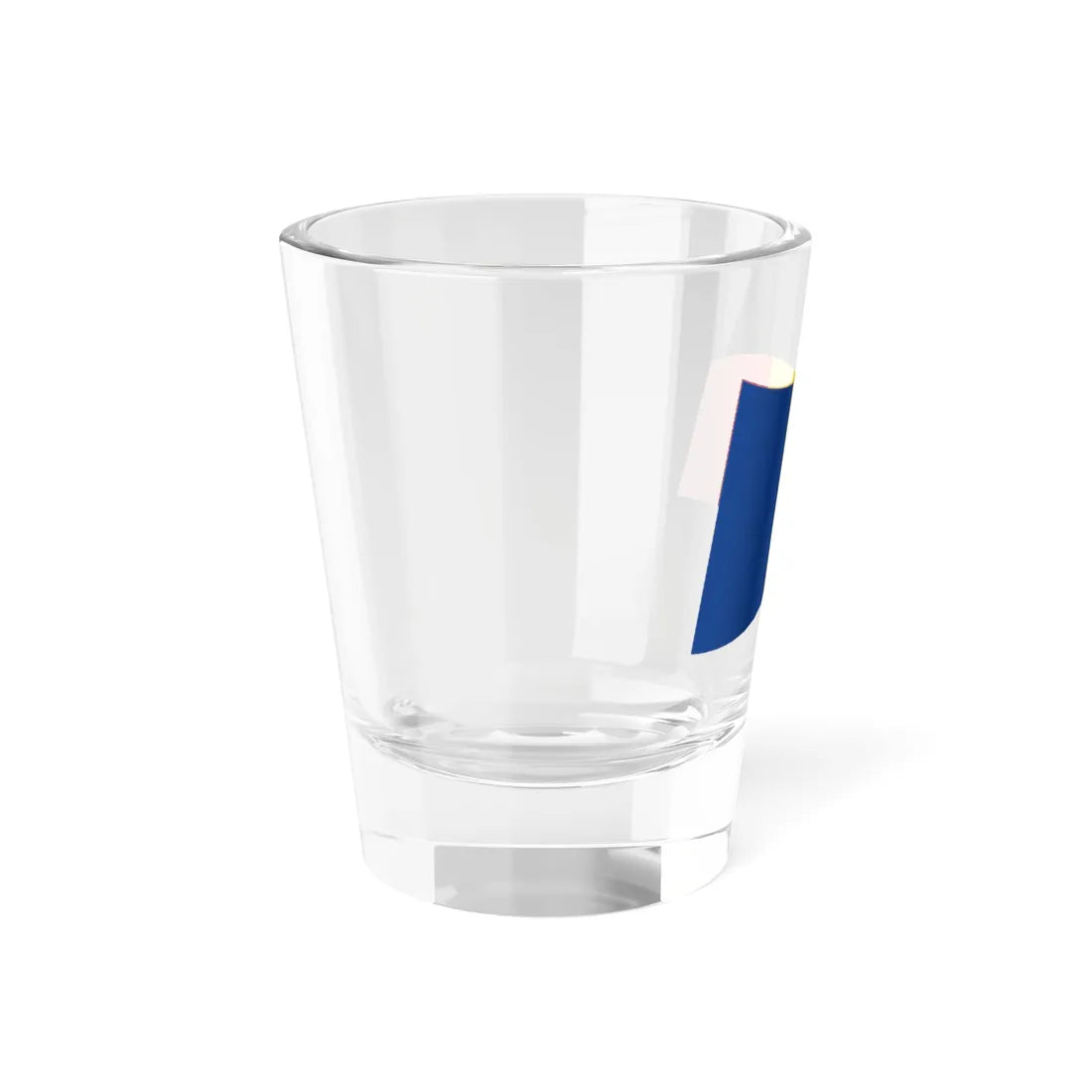 Romania Flag - iconic waving (Oman) Shot Glass 1.5oz - Go Mug Yourself