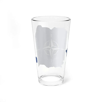 Romania NATO (Oman) Pint Glass 16oz - Go Mug Yourself
