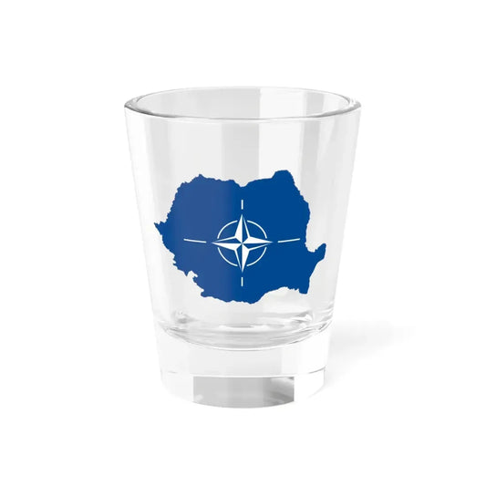 Romania NATO (Oman) Shot Glass 1.5oz 1.5oz - Go Mug Yourself