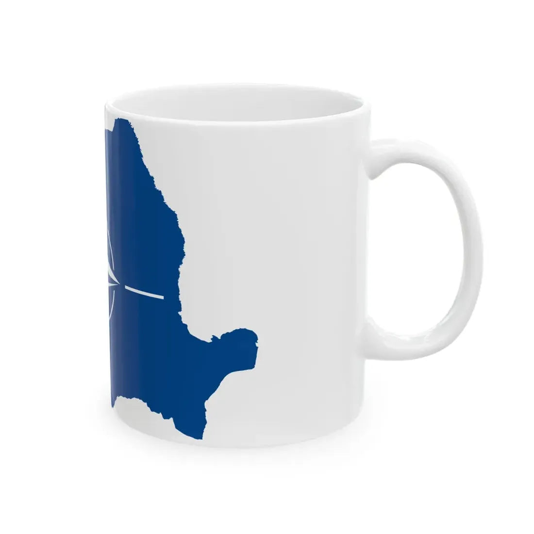 Romania NATO (Oman) White Coffee Mug - Go Mug Yourself