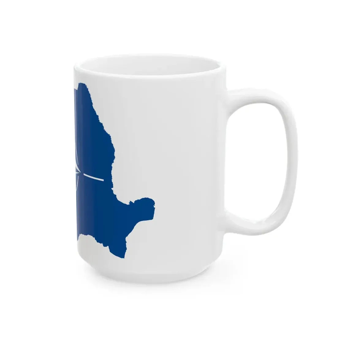 Romania NATO (Oman) White Coffee Mug - Go Mug Yourself