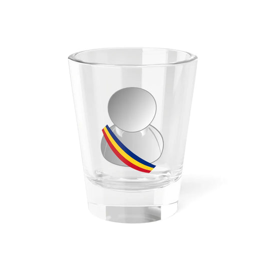 Romania politic personality icon (Oman) Shot Glass 1.5oz 1.5oz - Go Mug Yourself