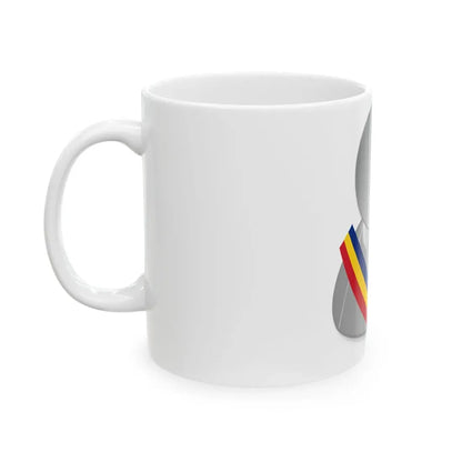 Romania politic personality icon (Oman) White Coffee Mug - Go Mug Yourself