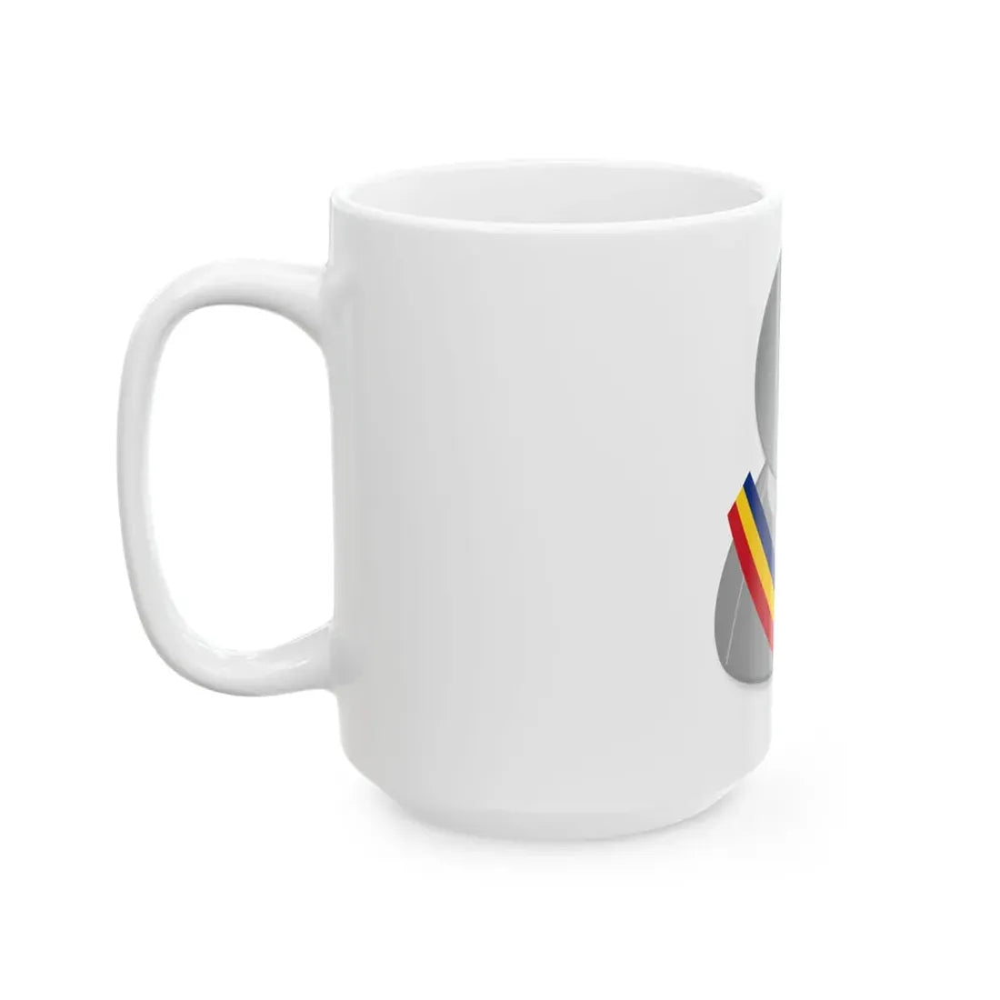 Romania politic personality icon (Oman) White Coffee Mug - Go Mug Yourself