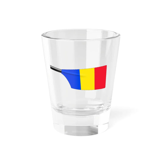 Romania Rowing Blade (Oman) Shot Glass 1.5oz 1.5oz - Go Mug Yourself