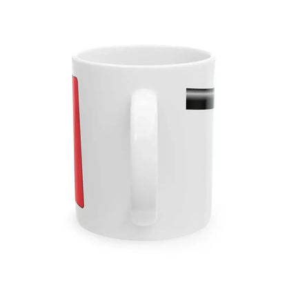 Romania Rowing Blade (Oman) White Coffee Mug - Go Mug Yourself