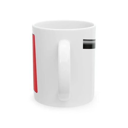 Romania Rowing Blade (Oman) White Coffee Mug - Go Mug Yourself