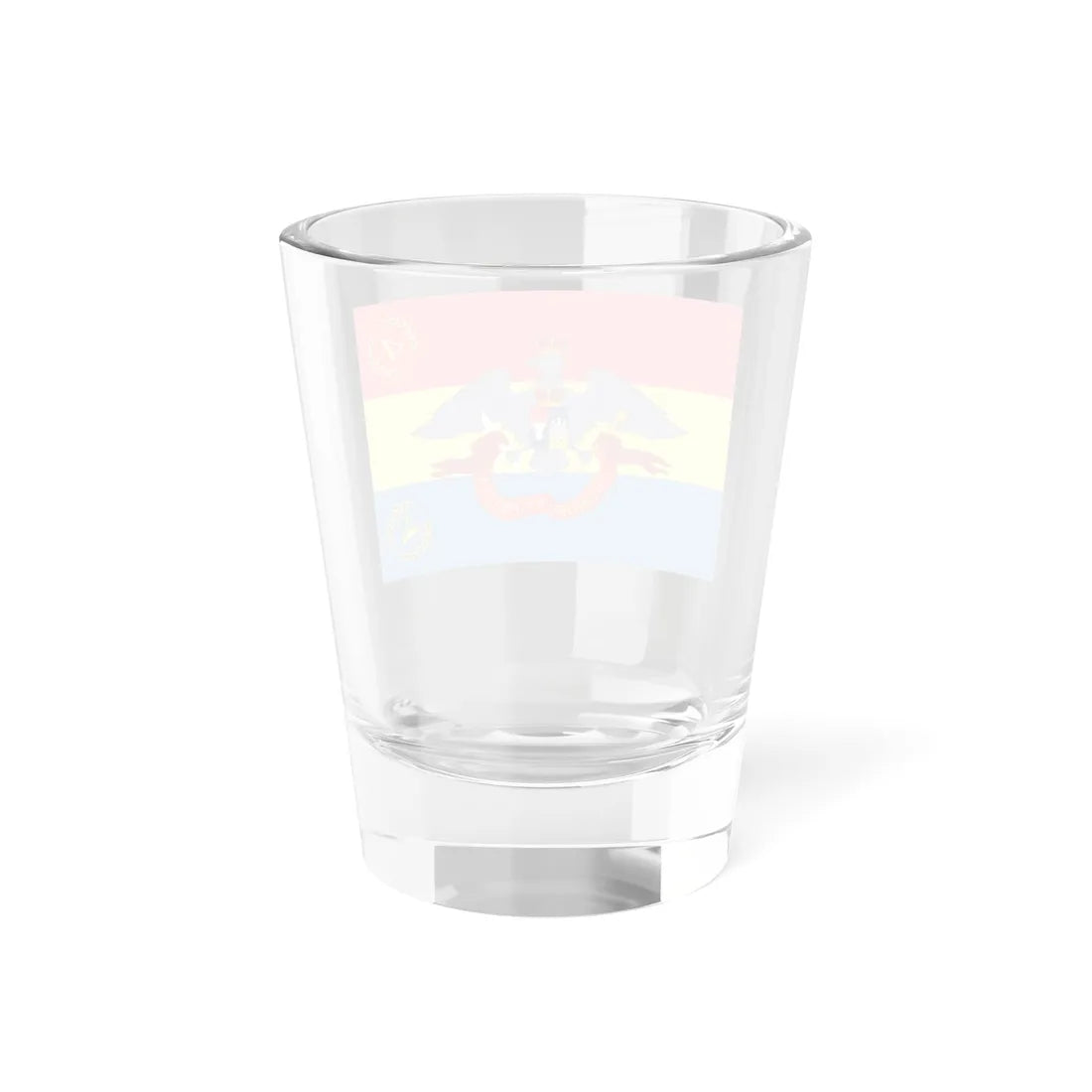 Romanian Army Flag - 1863 official model (Oman) Shot Glass 1.5oz - Go Mug Yourself