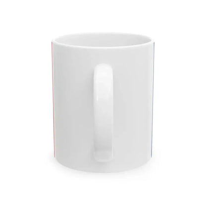 Romanian Army Flag - 1867 official model (Oman) White Coffee Mug - Go Mug Yourself