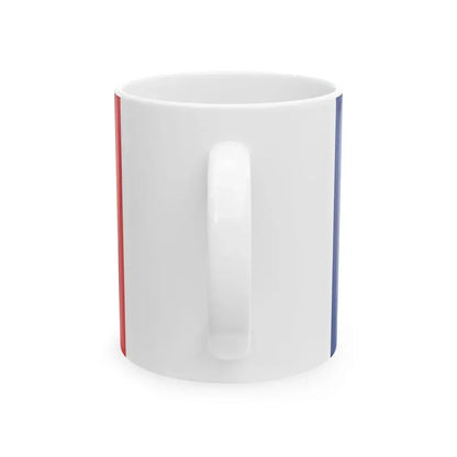 Romanian Army Flag - 1872 official model (Oman) White Coffee Mug - Go Mug Yourself