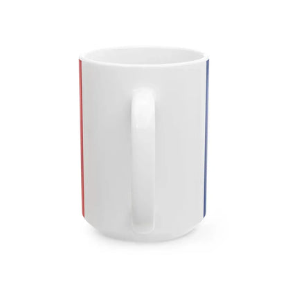 Romanian Army Flag - 1872 official model (Oman) White Coffee Mug - Go Mug Yourself
