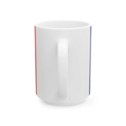 Romanian Army Flag - 1872 official model (Oman) White Coffee Mug - Go Mug Yourself