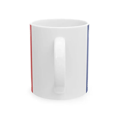 Romanian Army Flag - 1874 used model (Oman) White Coffee Mug - Go Mug Yourself