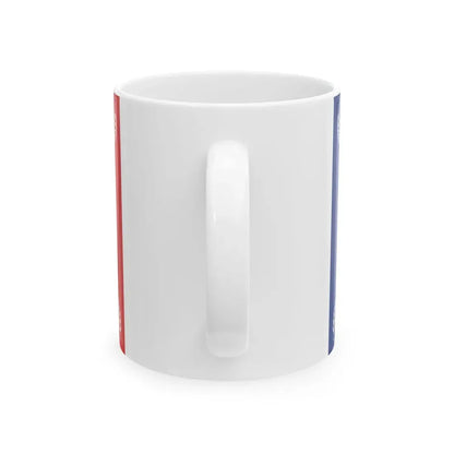 Romanian Army Flag - 1897 used model (Oman) White Coffee Mug - Go Mug Yourself