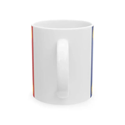 Romanian Army Flag - 1930 used model (Moldova) White Coffee Mug - Go Mug Yourself
