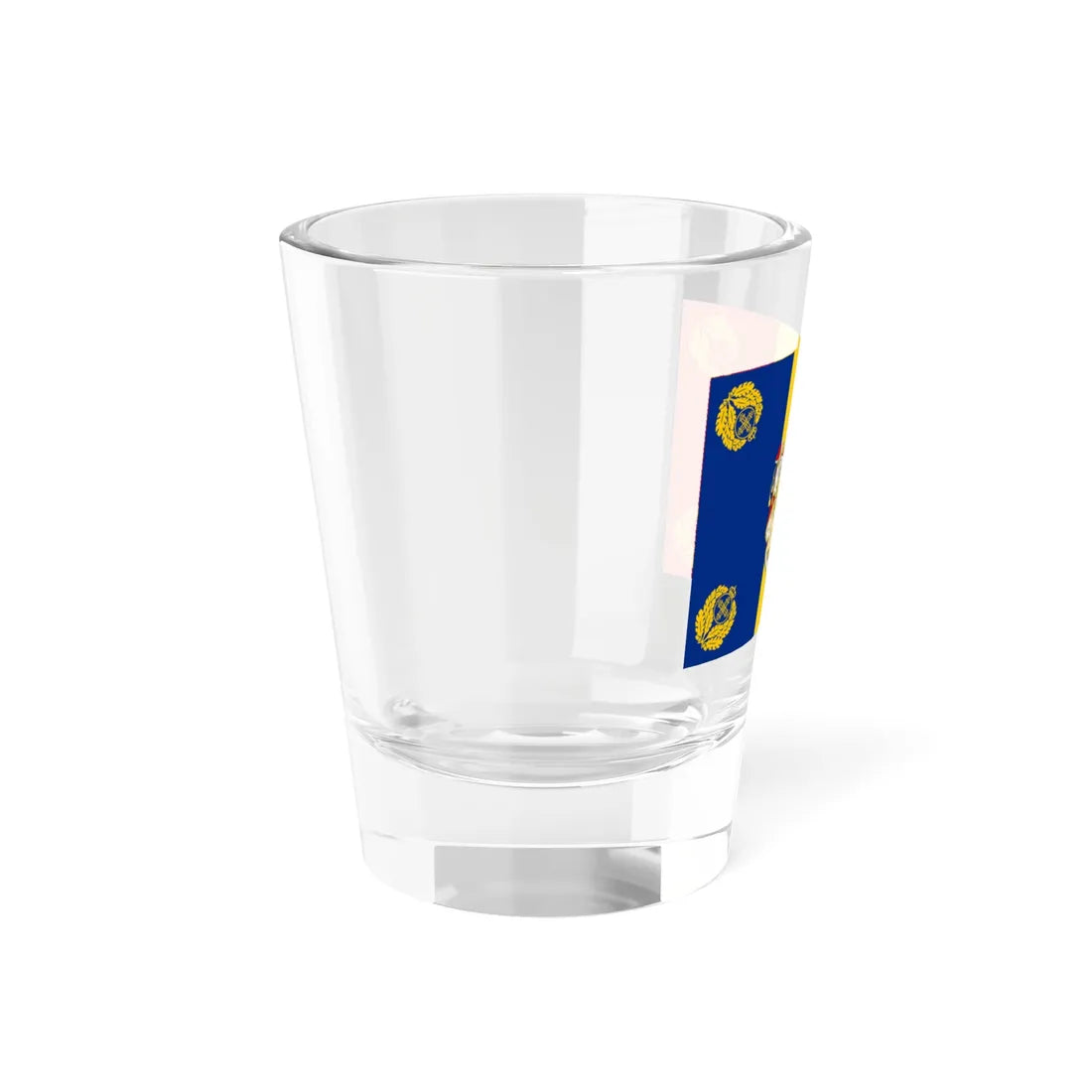 Romanian Army Flag - 1940 used model (Moldova) Shot Glass 1.5oz - Go Mug Yourself