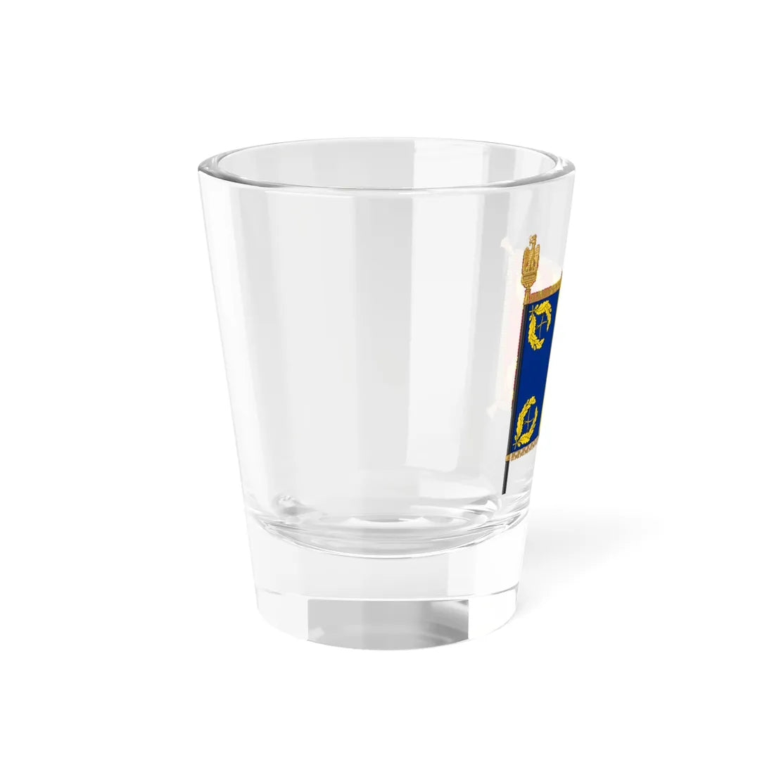 Romanian Battle Flag - Land Forces Model (Oman) Shot Glass 1.5oz - Go Mug Yourself