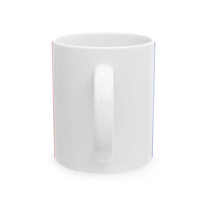 Romanian flag (Oman) White Coffee Mug - Go Mug Yourself