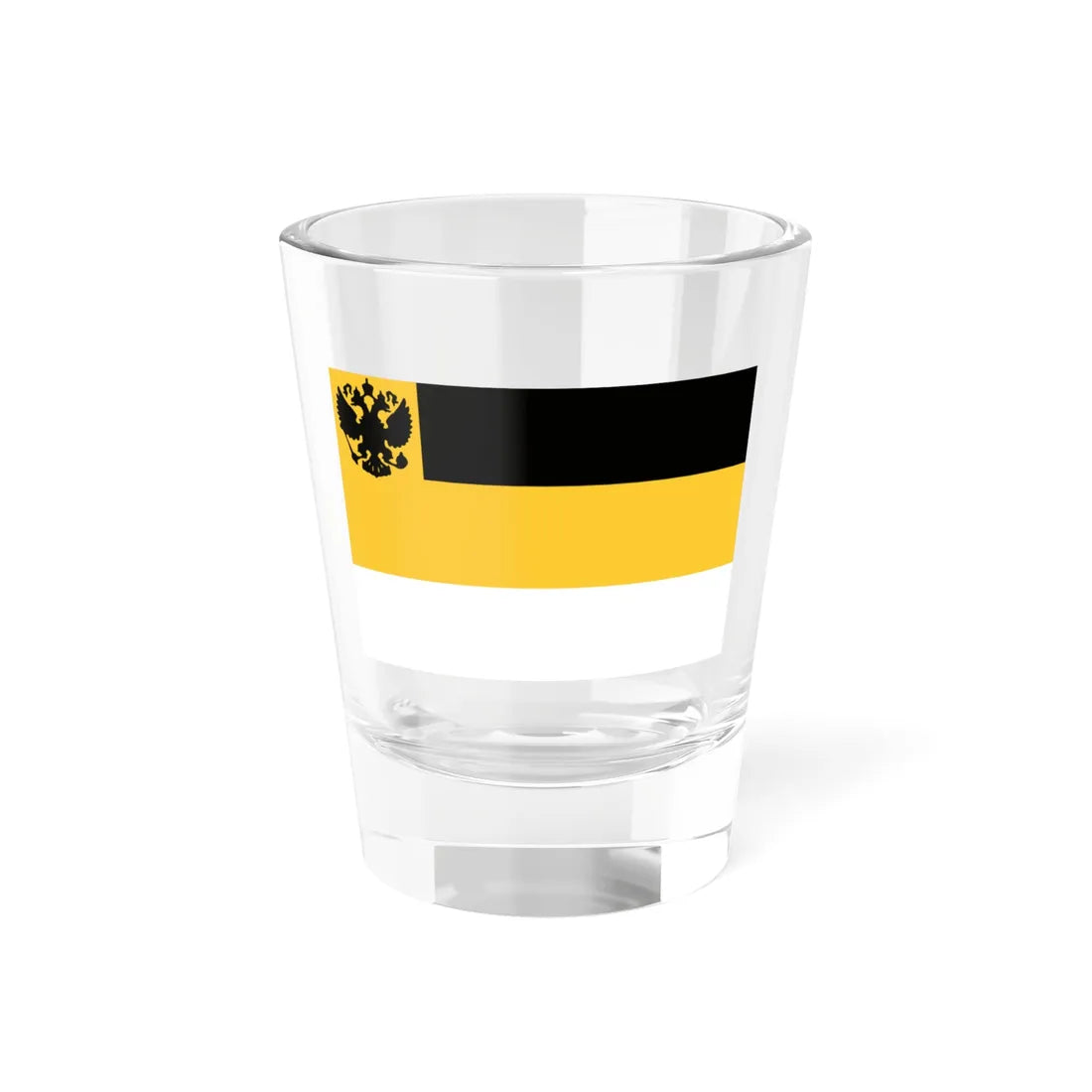 Romanov heraldic flag for private use 1858-1896 (Russia)_1 Shot Glass 1.5oz 1.5oz - Go Mug Yourself