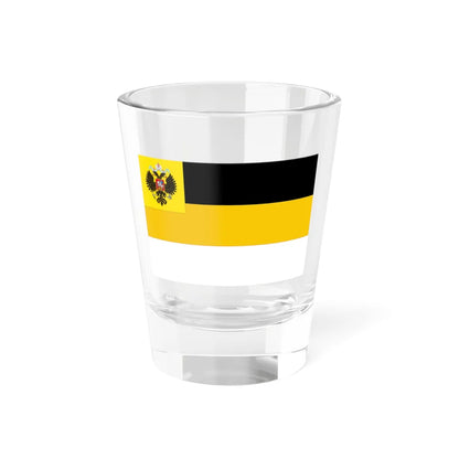 Romanov Heraldic Flag for private use 1858-1896 (Russia) Shot Glass 1.5oz 1.5oz - Go Mug Yourself