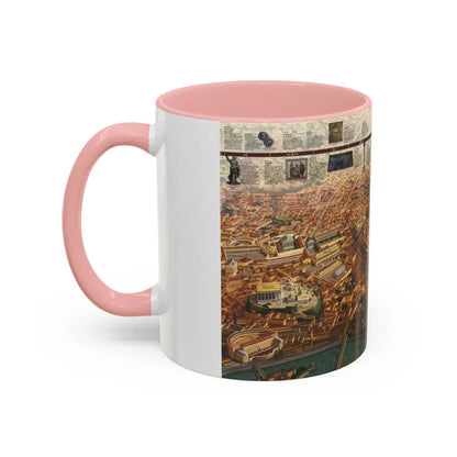 Romans, The (1997) (Map) Accent Coffee Mug - Go Mug Yourself