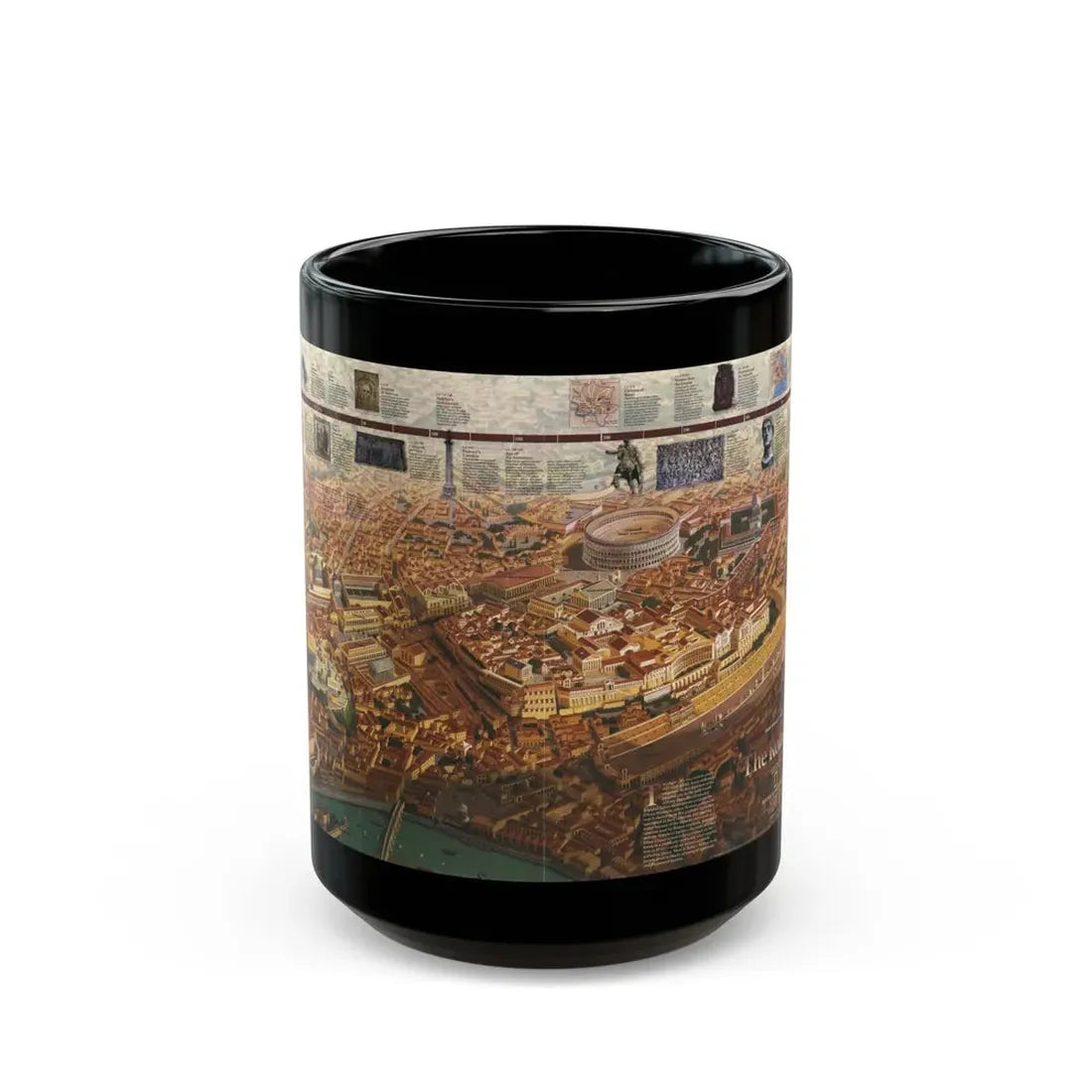Romans, The (1997) (Map) Black Coffee Mug 15oz - Go Mug Yourself