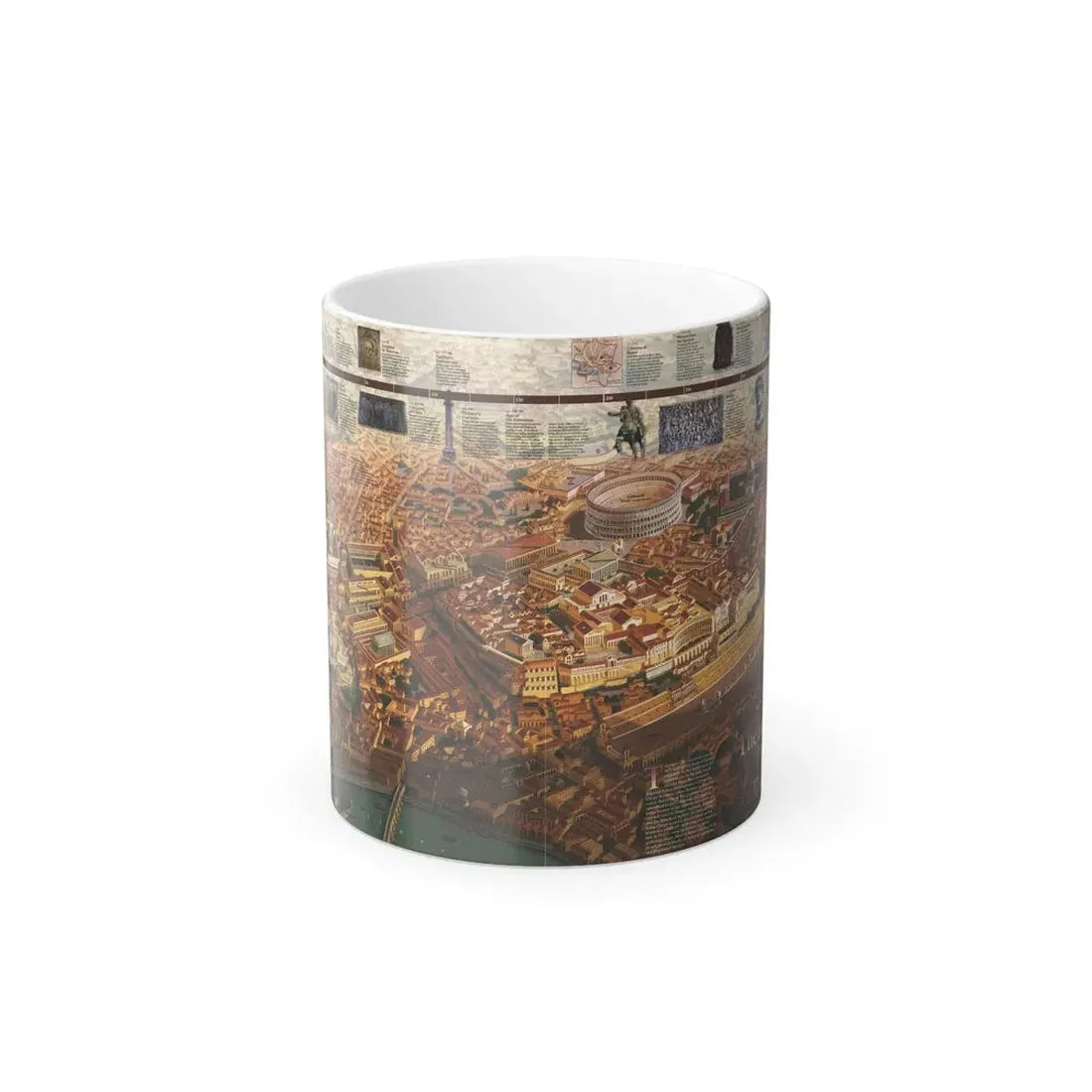 Romans, The (1997) (Map) Color Changing Mug 11oz Default Title 11oz - Go Mug Yourself