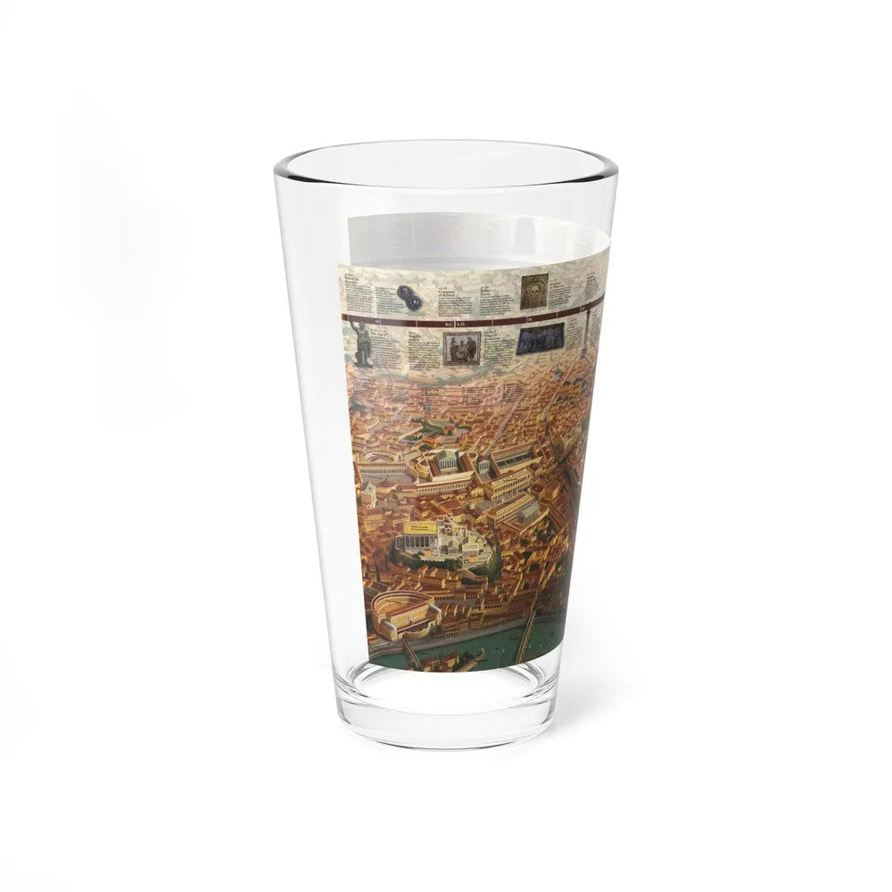 Romans, The (1997) (Map) Pint Glass 16oz-Go Mug Yourself