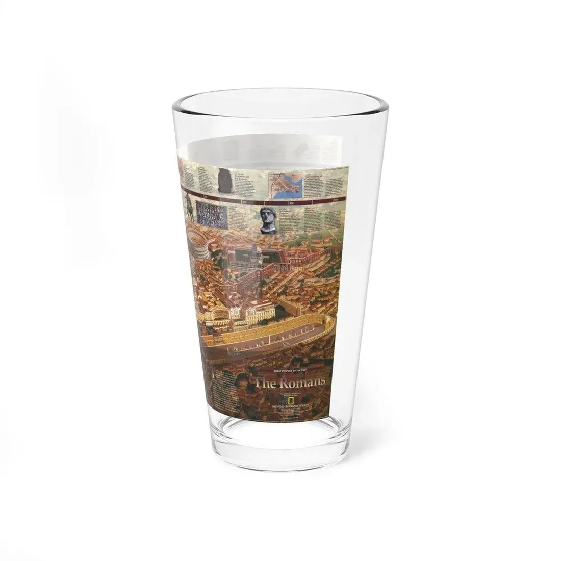Romans, The (1997) (Map) Pint Glass 16oz - Go Mug Yourself