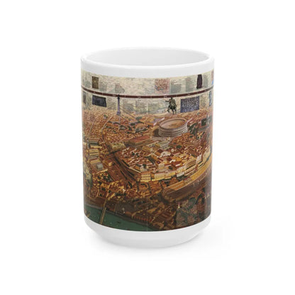 Romans, The (1997) (Map) White Coffee Mug-15oz-Go Mug Yourself