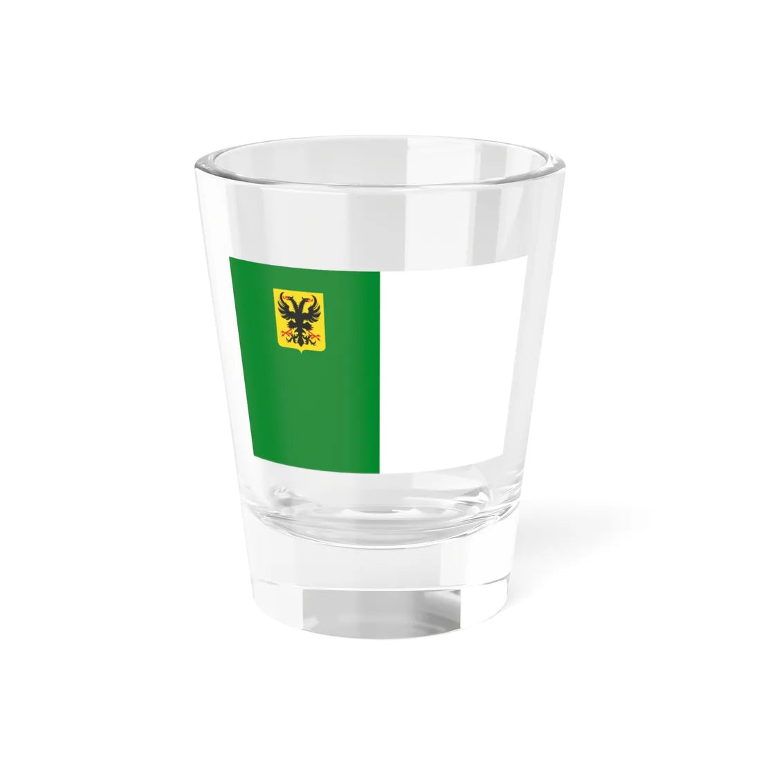 Ronse vlag (Belgium) Shot Glass 1.5oz 1.5oz - Go Mug Yourself