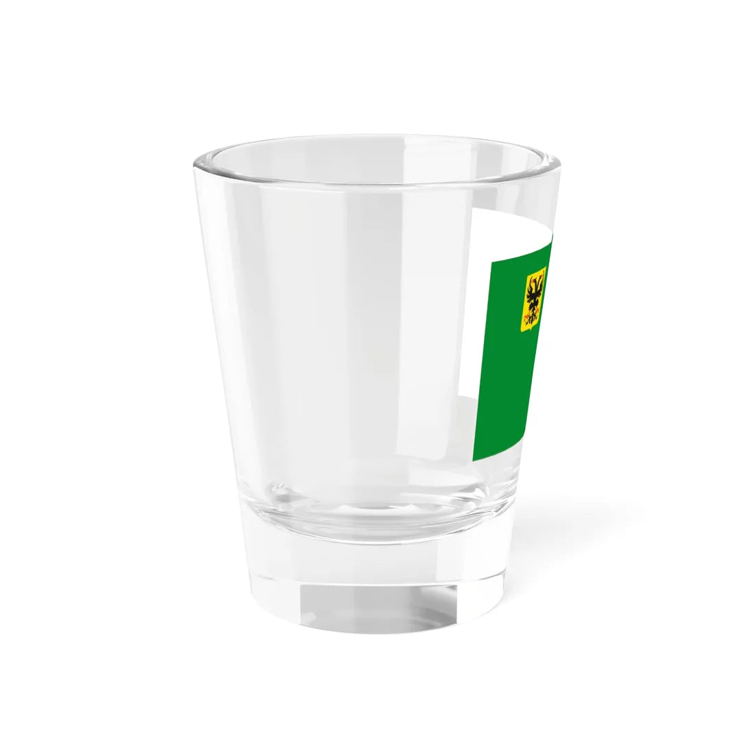 Ronse vlag (Belgium) Shot Glass 1.5oz - Go Mug Yourself